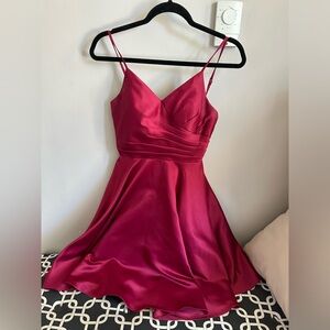 Burgundy Formal Dress